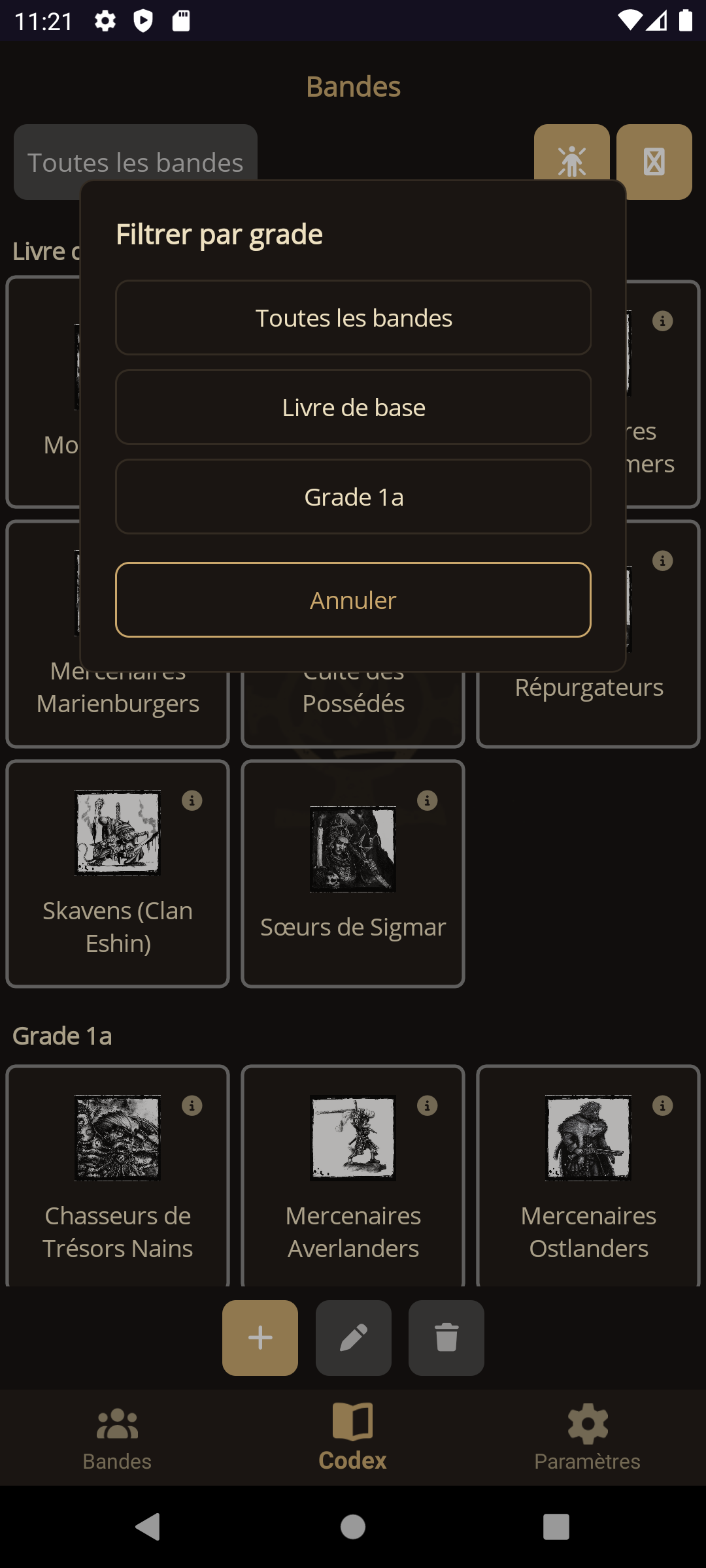 Édition d'un objet, du contenu officiel au contenu modifié